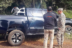 Recuperan en Hernandarias camioneta robada horas antes en Foz de Yguazú