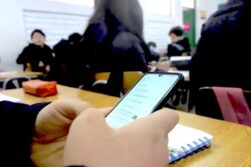 Senado aprueba con modificaciones la restricción de celulares en escuelas