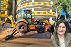 Urgen a la JUSTICIA DETENER obras ILEGALES en el predio MUNICIPAL de 9 hectáreas en Ciudad del Este.