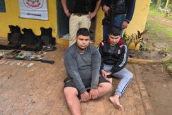 Incautan explosivos, armas y chalecos en allanamiento por caso Santa Rita