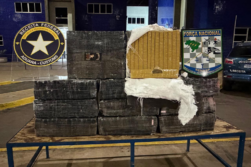 FRONTERA del TRAFICO: MULA PARAGUAYO es detenido con 295 kilos de MARIHUANA en el Puente