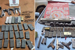 Incautan “arsenal de guerra” con cargadores de fusil y armas durante allanamiento