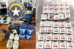 Droga escondida en latas de fórmula infantil y millonaria carga de medicamentos adelgazantes