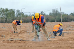Culminan obras de fundación para el Hospital General del Chaco, financiado por ITAIPU