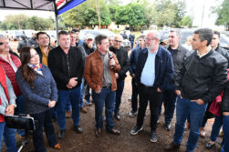 Director de ITAIPU acompañó al presidente Peña en recorrido por las obras del tramo San Cristóbal – O’Leary