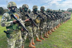 Concluye el entrenamiento de seguridad fronteriza impartido por instructores del Ejército de Colombia.