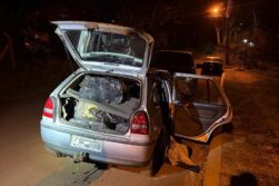 FRONTERA del TRAFICO: Mulas ABANDONAN en Brasil vehículo con 106 kilos de MARIHUNA llevado a través del río Paraná