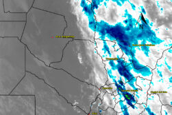 Meteorología prevé semana inestable con severas tormentas en gran parte del país